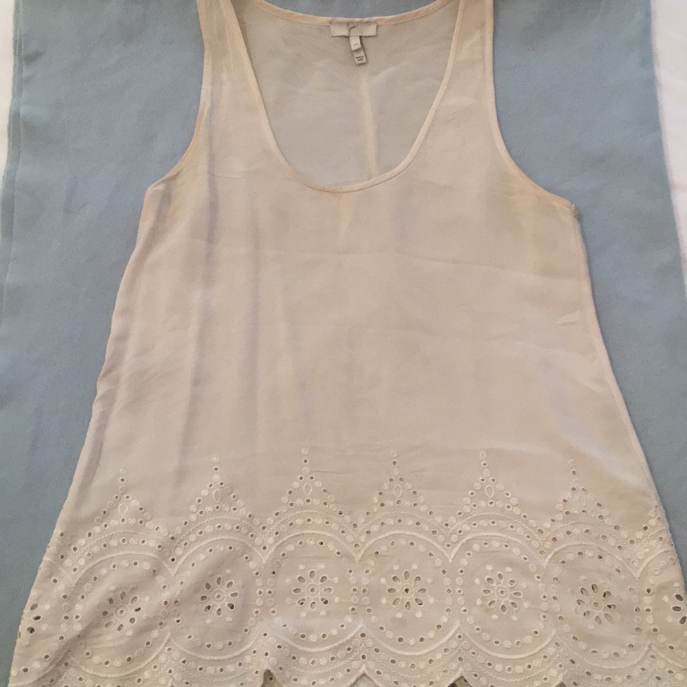 Joie Silk Cut out Tank